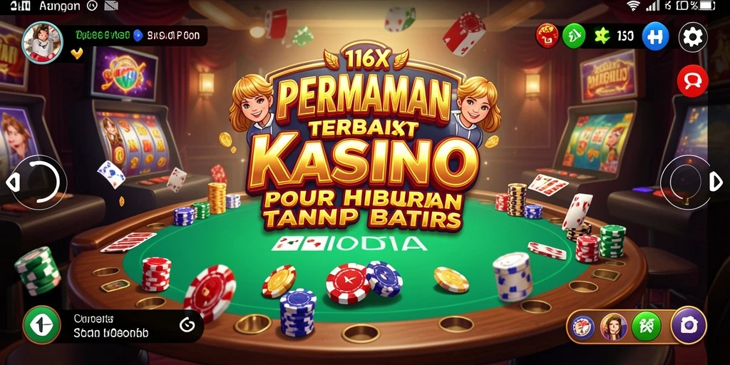Screenshot 116X menampilkan gameplay Kasino yang seru dan menarik.
