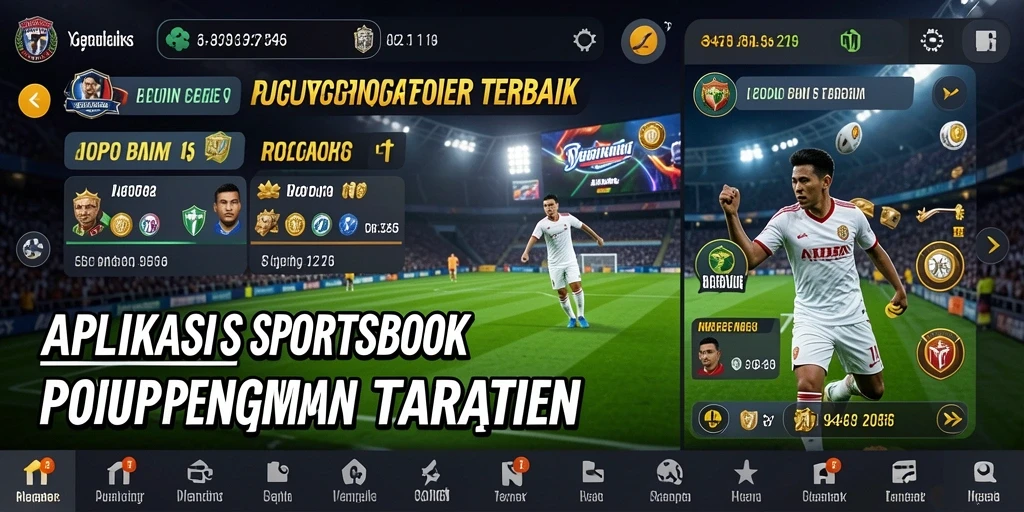 Screenshot gameplay aplikasi Sportsbook 3446 yang menarik.