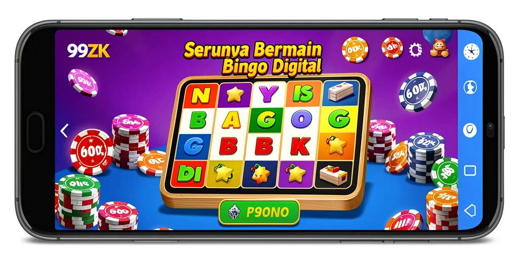 Gameplay seru 99ZK yang penuh tantangan bingo.