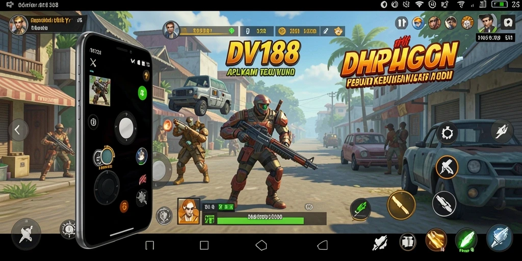 Tampilan utama DV188 dengan berbagai fitur Utility yang lengkap.