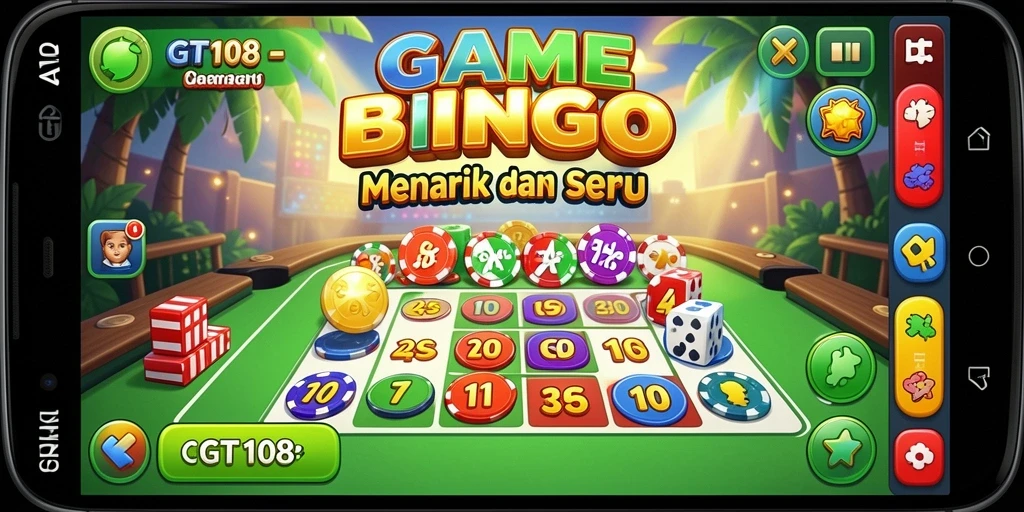 Tampilan gameplay GT108 yang seru dan interaktif dalam permainan Bingo.