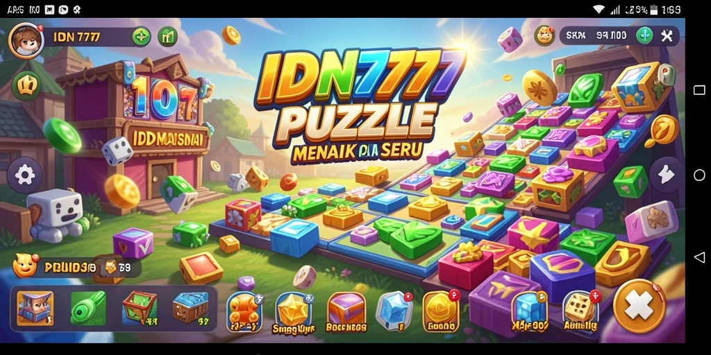 Tampilan gameplay IDN777 yang menantang dan menarik.