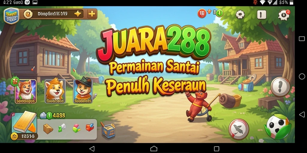 Tampilan seru dari gameplay JUARA288 yang mengasyikkan.