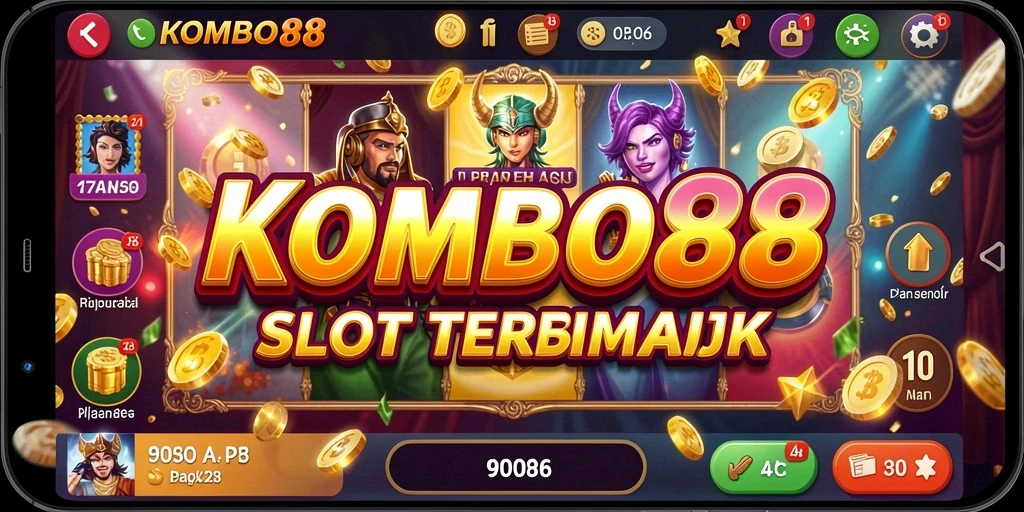 Screenshot menunjukkan gameplay menarik dari slot KOMBO88.