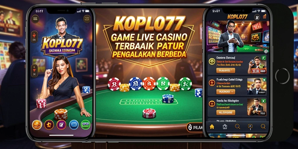 Tampilan gameplay KOPLO77 yang menegangkan di Live Casino.