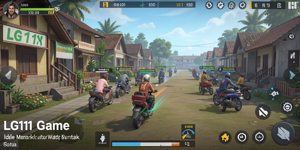 Tampilan gameplay <strong>LG111</strong> yang menarik dengan elemen Idle yang halus.