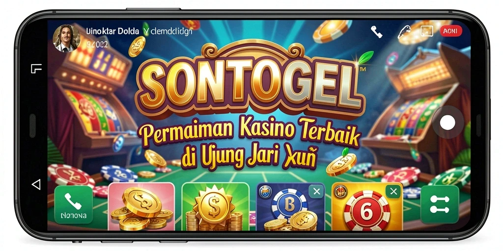 Screenshot menunjukkan gameplay menarik dan efek visual menawan di SONTOGEL.
