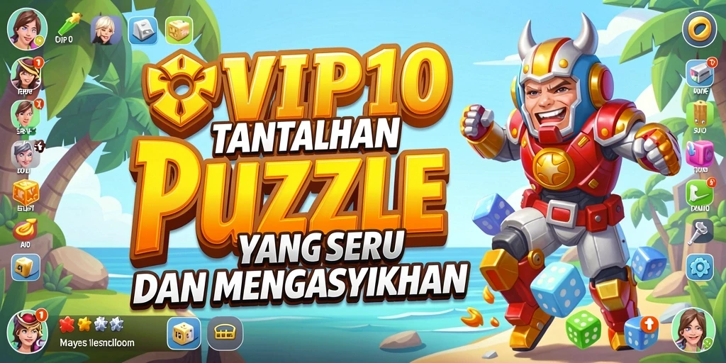Screenshot gameplay SVIP10 yang menampilkan tantangan Puzzle seru.