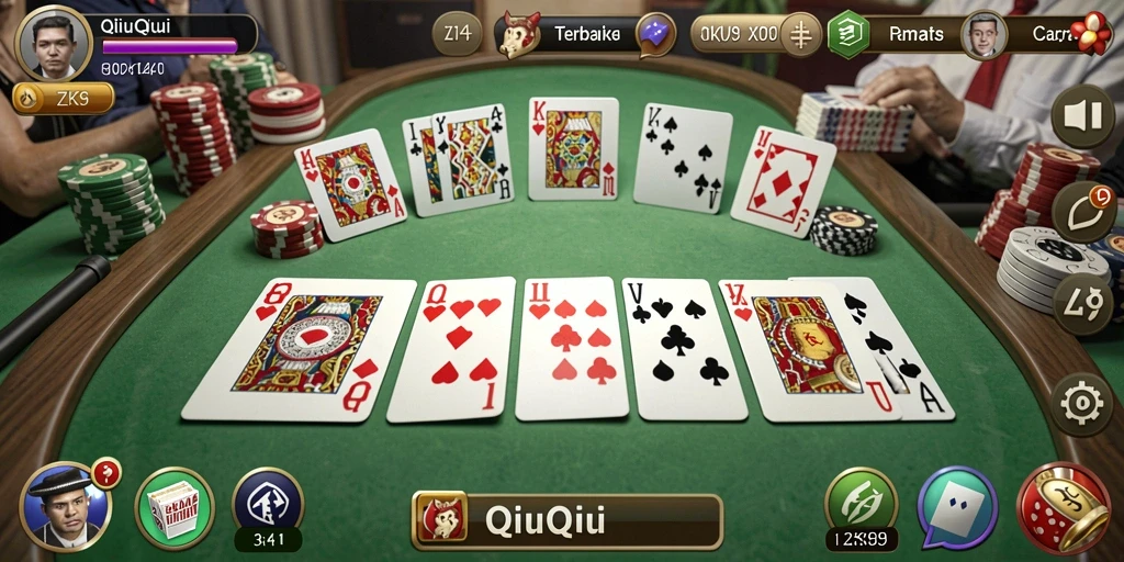 Screenshot gameplay QiuQiu yang menarik dari ZK9.